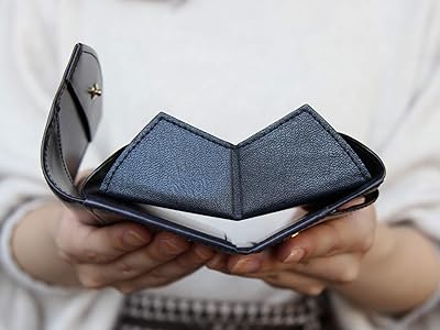 Amazon | [カルトラーレ] 本革三つ折り財布「ハンモック